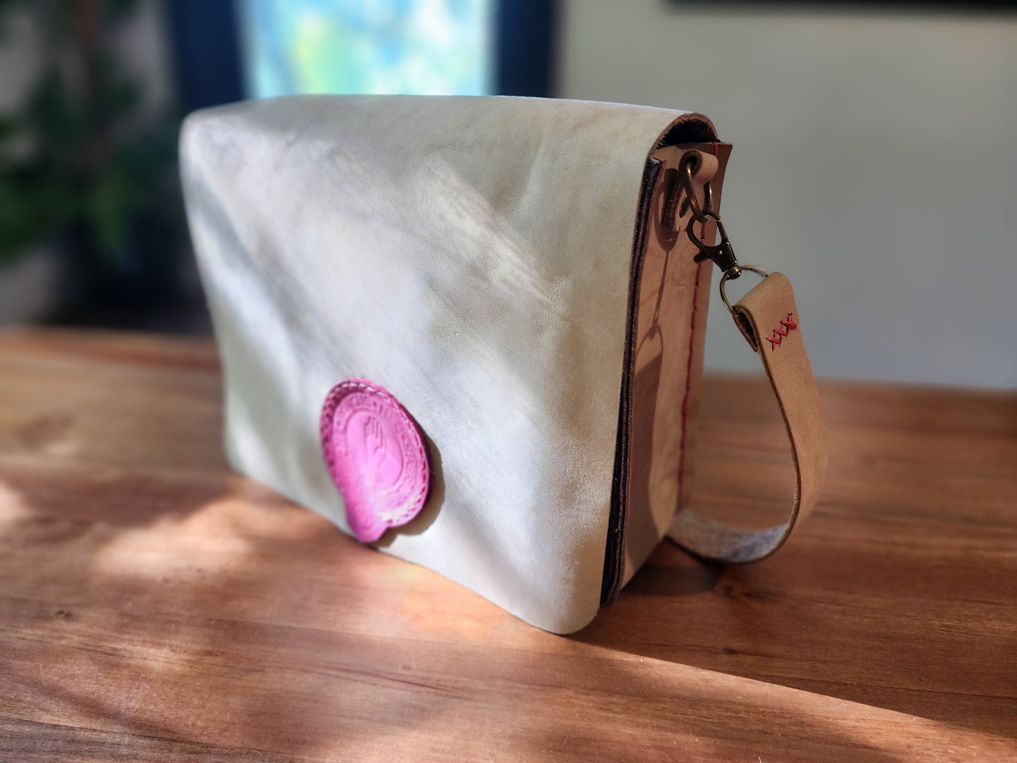 Handmade Genuine New Zealand Leather Messenger Bag