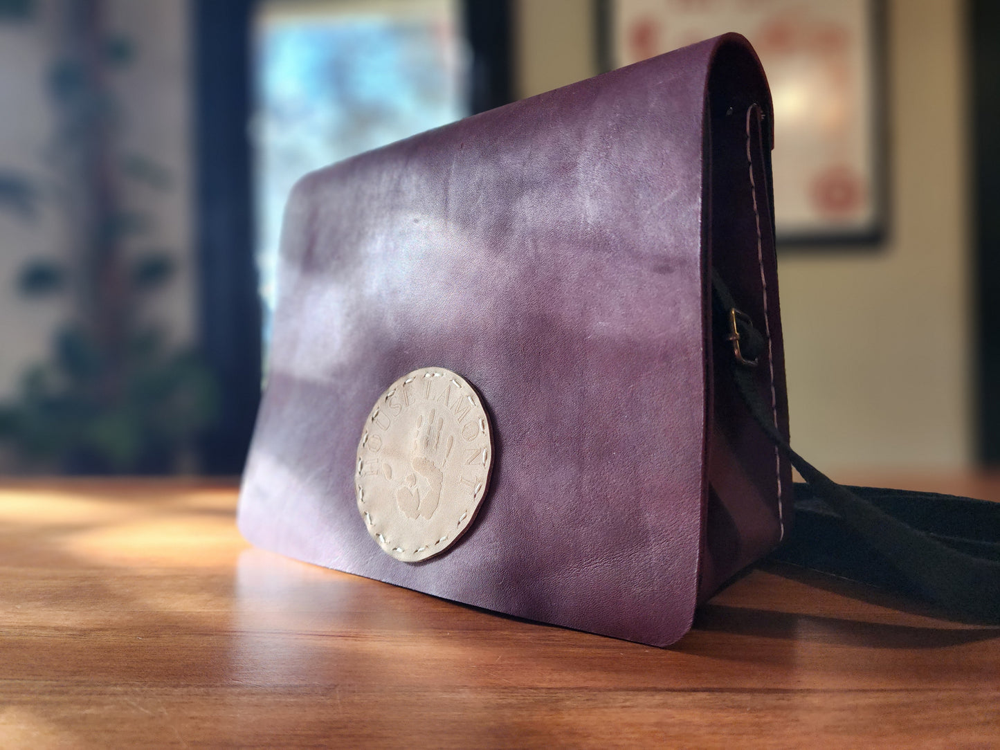 Handmade Genuine New Zealand Leather Messenger Bag