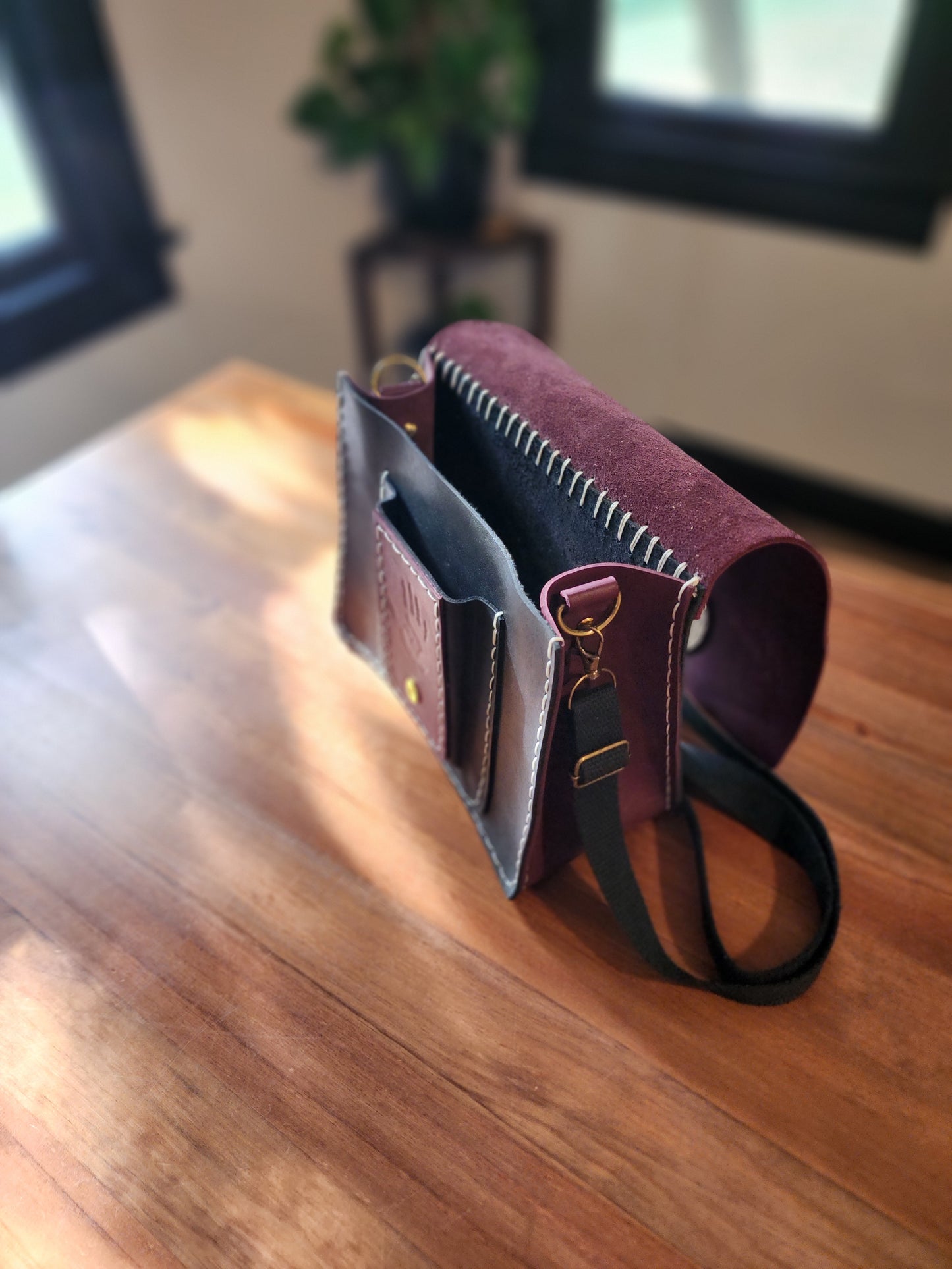 Handmade Genuine New Zealand Leather Messenger Bag
