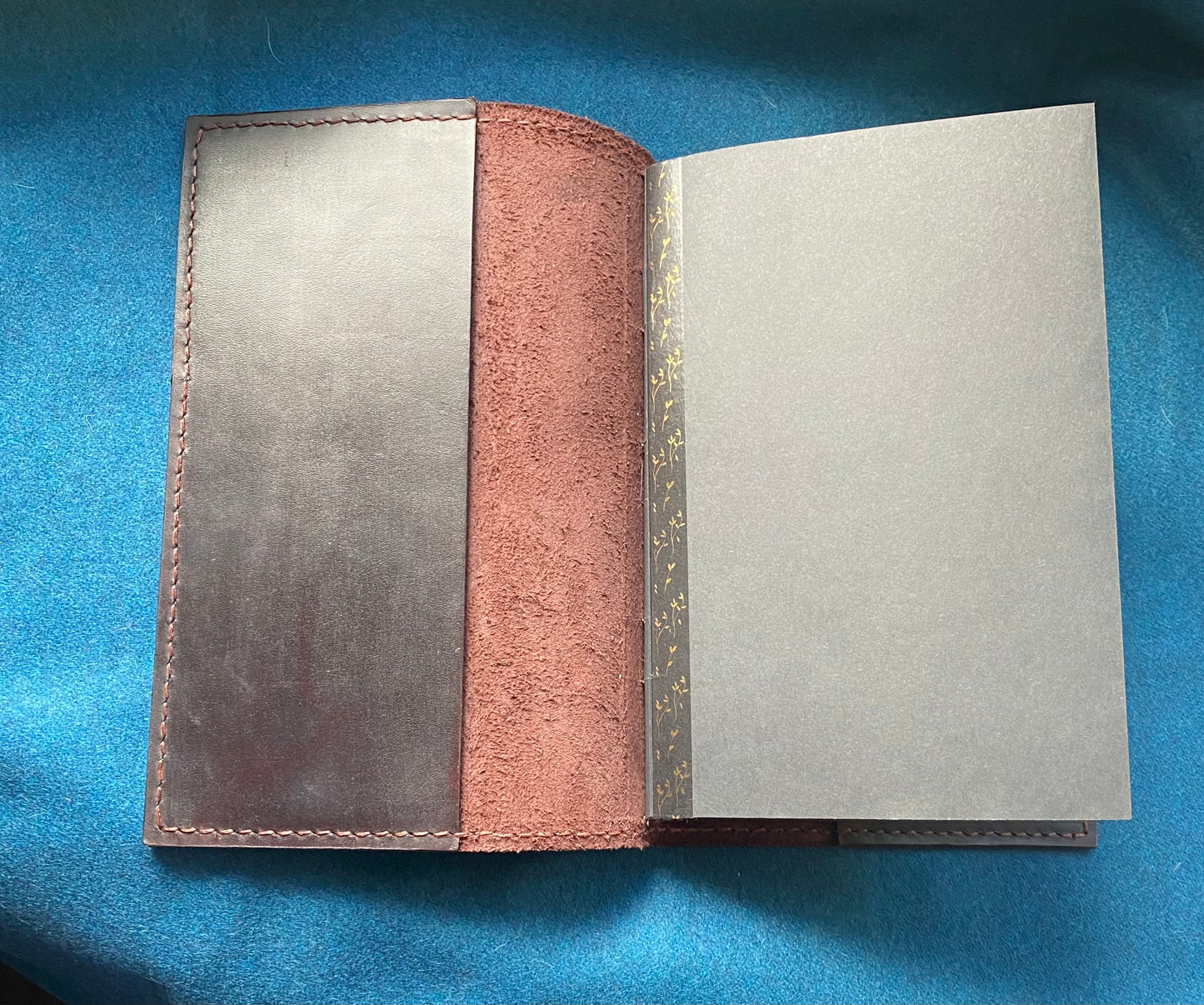 A5 Handstitched Leather Notebook