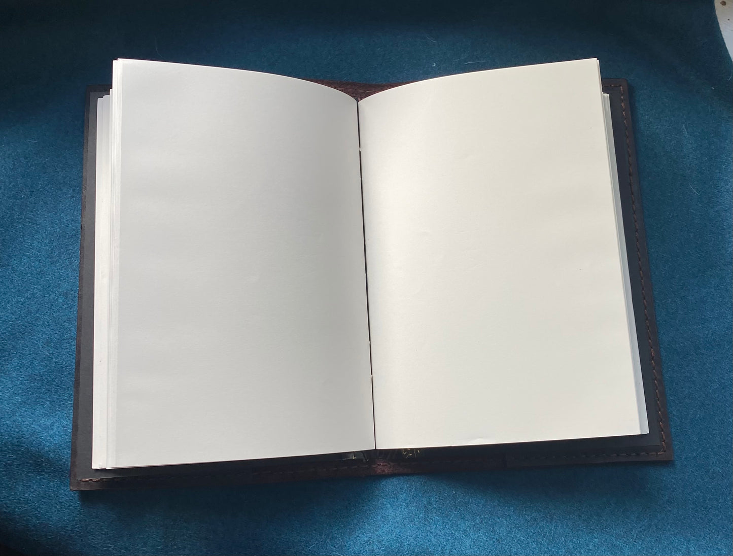 A5 Handstitched Leather Notebook