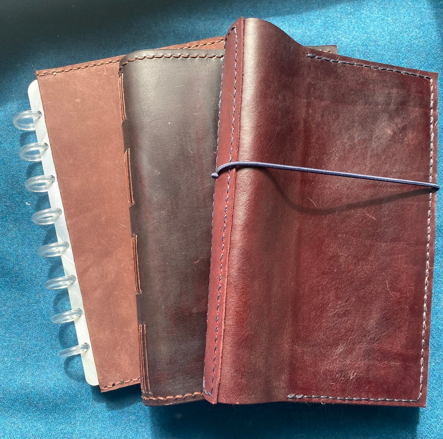A5 Handstitched Leather Notebook