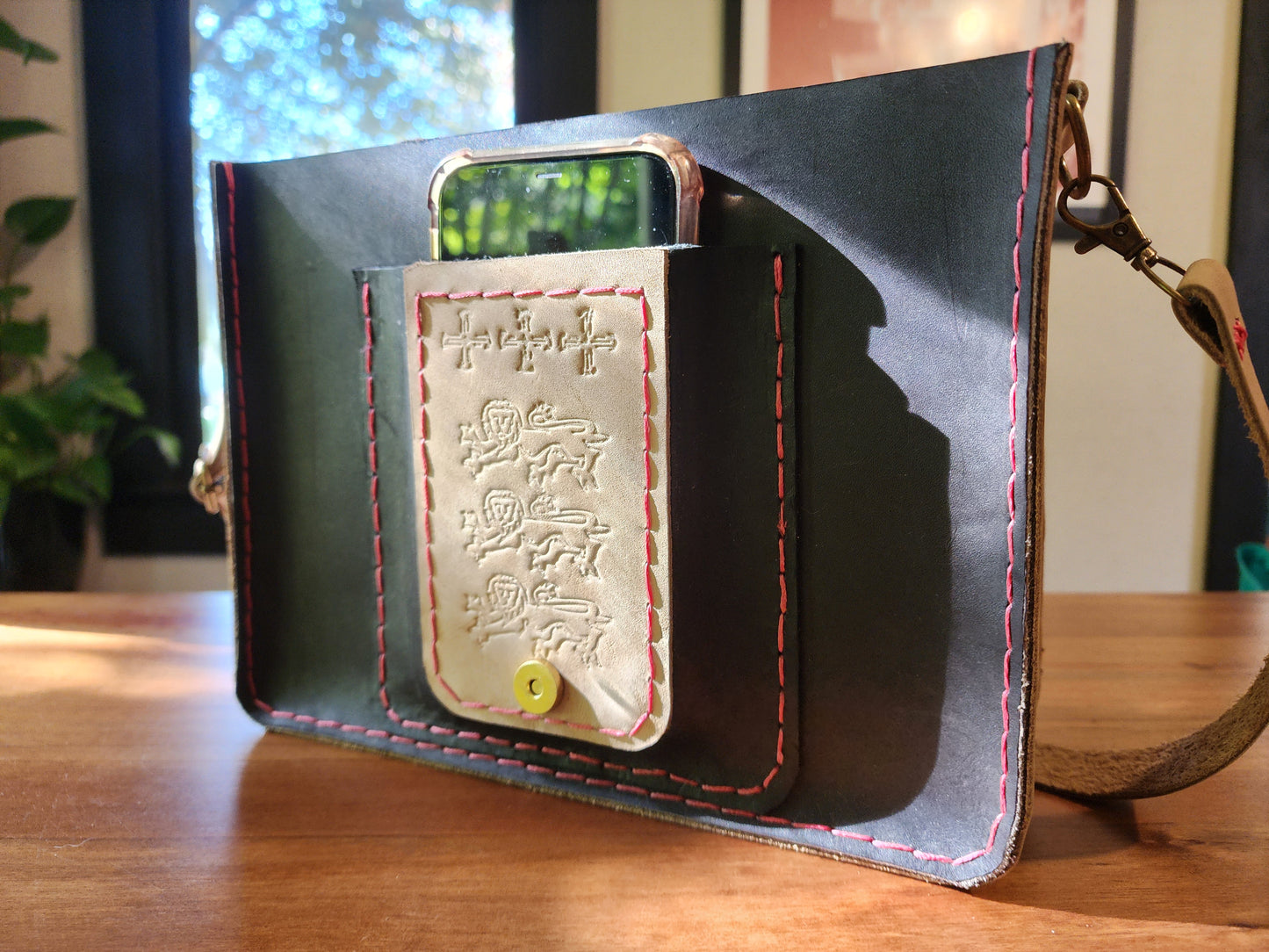 Handmade Genuine New Zealand Leather Messenger Bag
