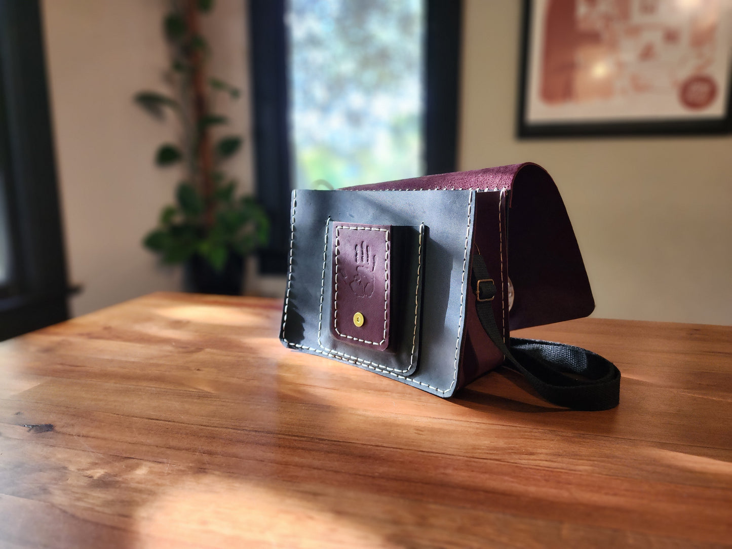 Handmade Genuine New Zealand Leather Messenger Bag